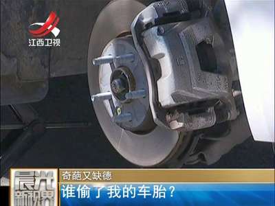 [视频]奇葩又缺德 谁偷了我的车胎？