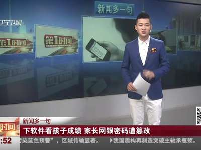 [视频]下软件看孩子成绩 家长网银密码遭篡改