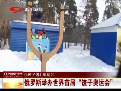 [视频]俄罗斯举办世界首届“饺子奥运会”