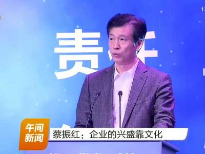 蔡振红：企业的兴盛靠文化