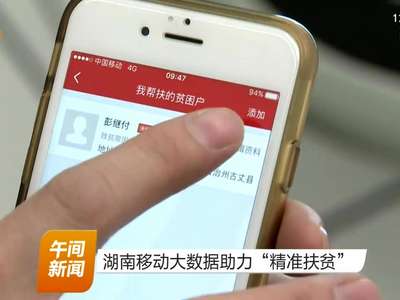 湖南移动大数据助力“精准扶贫”