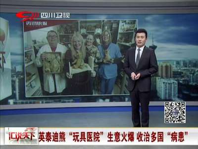 [视频] 英泰迪熊“玩具医院”生意火爆 收治多国“病患”