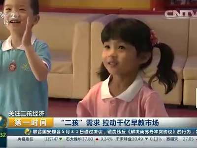 [视频]关注二孩经济 “二孩”需求 拉动千亿早教市场