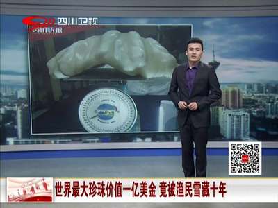 [视频]世界最大珍珠价值一亿美金 竟被渔民雪藏十年