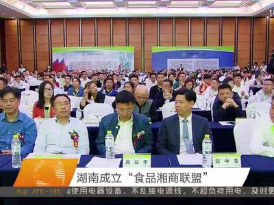 湖南成立“食品湘商联盟”