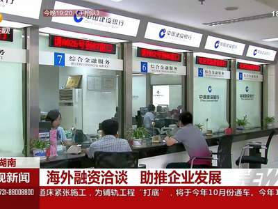 海外融资洽谈 助推企业发展