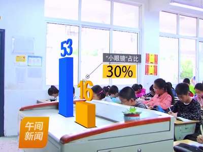 抽样调查显示：湖南小学生近视率达40%