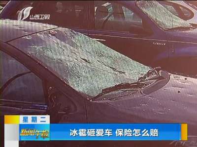 [视频]冰雹砸爱车 保险怎么赔