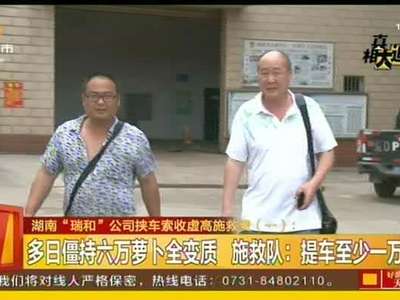 湖南“瑞和”公司挟车索收虚高施救费
