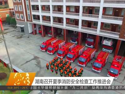 湖南召开夏季消防安全检查工作推进会
