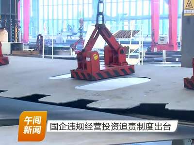 国企违规经营投资追责制度出台