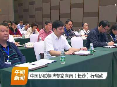 中国侨联特聘专家湖南（长沙）行启动
