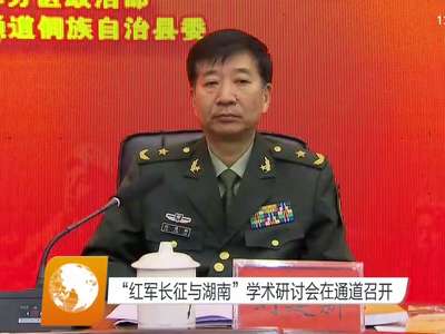 “红军长征与湖南”学术研讨会在通道召开