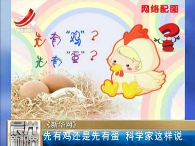 [视频]先有鸡还是先有蛋 科学家这样说