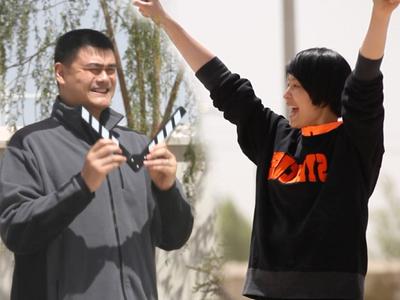 【酒泉站】叶莉爆笑“调教”姚明