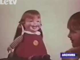 美国70积木布娃娃年代似恐怖片广告赤名莉香图片