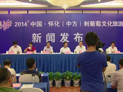 2014中国·怀化（中方）刺葡萄文化旅游节新闻发布会