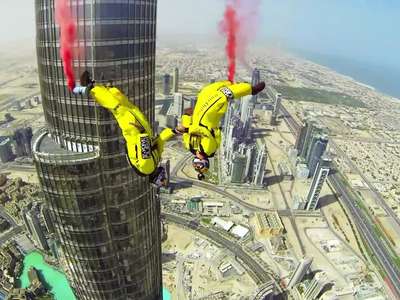 迪拜塔定点高空跳伞-音乐短片 高清mv图片_迪拜塔定点高空跳伞-音乐短片 高清mv(2)_社会热点图片 NIBAKU.com