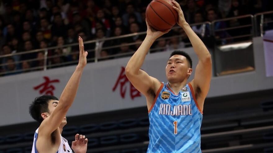 双方首发 天津:史仪,李荣培,张智涵,田垒,霍尔曼 新疆:西热力江