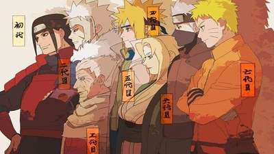 一代火影柱间到七代火影鸣人帅气瞬间剪辑,恶搞宇智波斑!