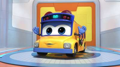 百变校巴5 第13集 图书馆风波动漫_手机乐视视频